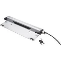 Laptop Locking Station 2.0, Sicherheit silber/schwarz, MicroSaver 2.0 Keyed Lock