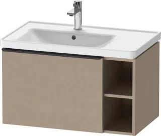 Duravit D-Neo Waschtischunterbau wandhängend Leinen Matt 784x452x440 mm - DE42580BD750000 DE42580BD750000
