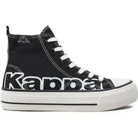 Kappa Kappa Sneakers aus Stoff Damen YL201408 Schwarz Sneaker