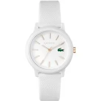 Lacoste Quarzuhr LACOSTE 12.12 LADIES 2001211, Armbanduhr, Damenuhr, Mineralglas, analog, Silikonarmband