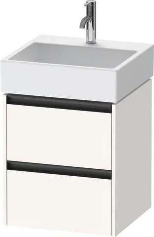 Duravit Ketho.2 Waschtischunterbau wandhängend Weiß Supermatt 484x460x549 mm - K25274084840000 K25274084840000