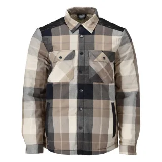 MASCOT Herren Langarmhemd CUSTOMIZED Dunkel Sandbeige-kariert 3XL - 23104-446-599-3XL