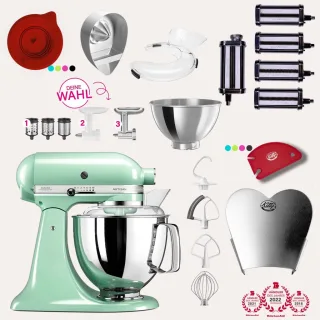 KitchenAid Artisan 4,8 Liter KSM175 Spar-Set Pasta Deluxe mit...