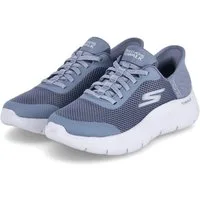 Skechers Skechers 124836 BLU Damen Textil & Synthetik blue Schnürschuh