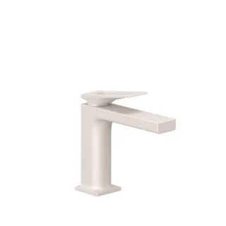 KLUDI-DECUS Waschtisch-Einhandmischer 110 Smart, Start mit Push-Open Ablaufgarnitur mattweiß 542895375