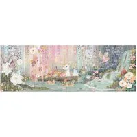 DJECO Puzzle See der Feen 350 Teile Gallery Puzzle für Kinder, 350 Puzzleteile, Gallery Puzzle