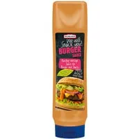 Homann Saucen, Homann Burger Sauce mit feinen Gurkenstücken Squeezeflasche 875ml