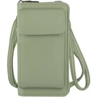 EAAKIE Umhängetasche Handytasche zum Umhängen Portemonnaie Damen Geldbörse Umhängetasche, als Schultertasche, CrossOver, Umhängetasche tragbar