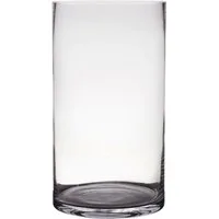 Hakbijl Glass Dekovase ZYLINDER, Farbe: transparent, Höhe: 45cm