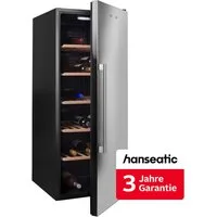Hanseatic Weinkühlschrank HWC86ECBA, für 86 Standardflaschen á 0,75l,inkl. 3 Jahre Herstellergarantie
