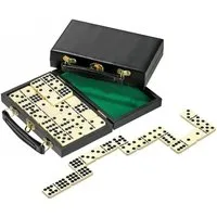 Philos Spiel, Domino - Doppel 9 - Urea-Kunststoff - 55 Spielsteine
