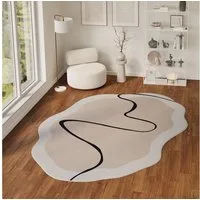 Tapiso Designteppich WISP, Höhe: 7 mm, Wohnzimmer, Schlafzimmer