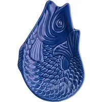 Giftcompany Dekoteller Monsieur Carafon Fisch Dekoteller azure 12,5x8,3cm