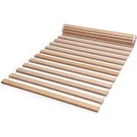 Rollrost Rollrost 90x200 cm aus FSC® zertifiziertem, massivem Buchenholz, Ehrenkind, belastbar bis zu 250 KG Flächengewicht, Lattenrost, Rollrost 90x200cm
