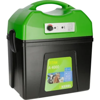 Kerbl TITAN A 4000 Weidezaungerät grün/schwarz - 392524