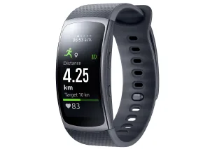 Samsung Gear Fit 2 [Größe S] dunkelgrau
