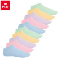 Footstar Sneakersocken EVERYDAY! 10 Paar / 20 Paar Damen & Herren Sneaker Socken (10-Paar) Perfekte Passform, angenehme Nähte, verstärke Ferse & Spitze