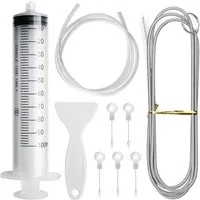 MOSTFUN Reinigungs-Set 9-teiliges Kühlschrank Abfluss Reinigungsset Küche Haushalt