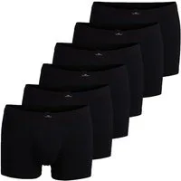 GÖTZBURG Boxershorts GÖTZBURG Herren Pants schwarz uni 6er Pack (6-St)