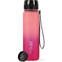 720°DGREE Trinkflasche Trinkflasche uberBottle softTouch mit Sieb flamingo pink/fuchsia 0,5l