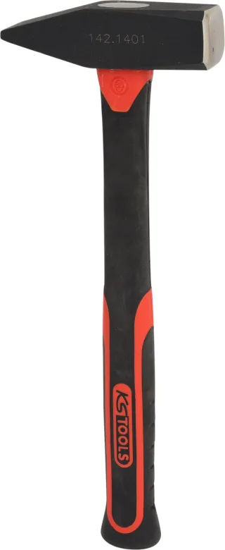 KS Tools Schlosserhammer mit Fiberglasstiel - 142.1401