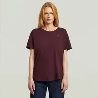 G-STAR T-Shirt Rolled up mit umgeschlagenen Ärmeln