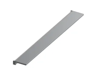 Keuco Aufsatzleuchte L1 13606 Ersatzteil SPS 1202x43,8x147,5mm silb./chrom, 90112170005 90112170005