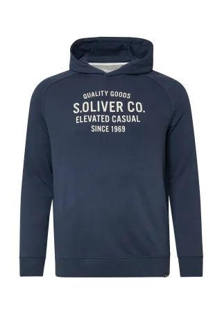 s.Oliver - Sweatshirt blau - Gr. - 4XL
