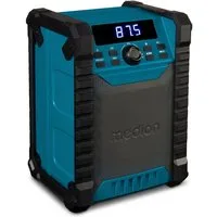 Medion® Bluetooth® Baustellenradio MEDION LIFE E65895 (MD 43895) Baustellenradio (AM/FM, 10 W, integrierter Akku, Bluetooth 5.4, IP54-Schutz)