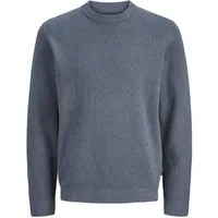 Jack & Jones Rundhalspullover JPRBLAMILANO STITCH KNIT CREW NECK SN Baumwolle, relaxed fit