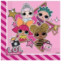 Procos Papierserviette Servietten LOL Glitterati 20Stk/33x33cm