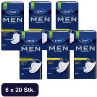 TENA Inkontinenz-Einlage TENA Men - Active Fit Level 0-3, 2 Gr., 120-St.
