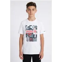 Hurley T-Shirt CHECK ME OUT SS TEE Kurzarm, mit Rundhalsausschnitt, ohne Verschluss, normale Länge