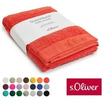 s.Oliver Duschtuch s.Oliver, Premium Qualität, 600 gr/m², auch als Sets erhältlich, Walkfrottier (1-St), große Farbauswahl, auch als Handtuch, Waschhandschuh, Gästetuch