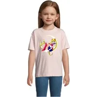 Blondie & Brownie T-Shirt Mädchen Jungen Kinder Fun Comic Sailor Moon Anime Manga Kinder T-Shirt Sailor Moon Anime Manga Fun Comic Shirt JungenMäd
