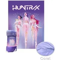 Wohndecke KPop Demon Hunters Coral Decke Wohndecke 130x160 cm, K-Pop Demon Hunters