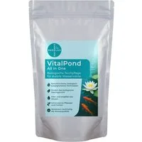 HERRLAN Teichpflege VitalPond - CHEMIEFREI, (250g), All-in-One-Lösung zur biologischen Teichpflege