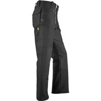 JOB Arbeitshose Zunfthose Schwarz – Teflon® Hose mit Cordura® Taschen