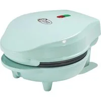 bestron Waffeleisen AMW500, 550 W, Retro-Design, antihaftbeschichtet, leicht, kompakt
