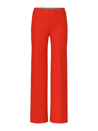 Marc Cain Additions - Puddle Pants Modell WINDER flame red - Gr. - 38