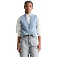 Marc O'Polo DENIM Strickweste aus Schurwolle-Viskose-Mix