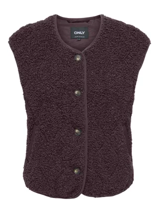 ONLY - ONLINES TEDDY WAISTCOAT CC OTW - Gr. - M