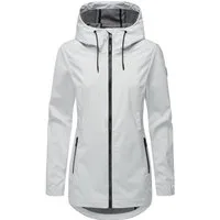 Ragwear Kurzmantel Zuzka Sport Wasserdichter kurzer Übergangsmantel für Damen