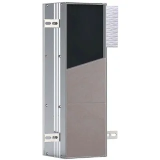 Emco Asis Plus WC-Modul 975611004 Anschlag links, Unterputzmodul, befliesbar