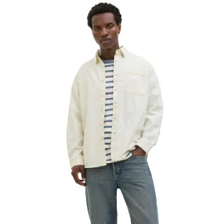 Jack And Jones - Hemd für Herren, Mit Kragen, Denim, Langärmlig (Ecru)