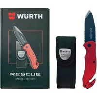 Würth Taschenmesser Würth Klappmesser Rescue Special Edition limitiert Taschenmesser, (1 St)
