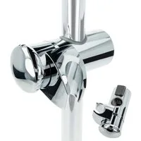 tecuro Brausehalter Gleiter Schieber Brausehalter für Wandstange Ø 23 mm