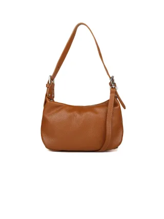 Giulia Monti Schultertasche Goldbraun