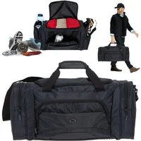 ELEPHANT Sporttasche Reisetasche Saunatasche Damen Herren groß 62 cm XL, Color Sport Reise Sauna Tasche Fitness Gym + Flasche
