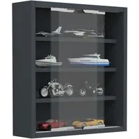 VCM Hängevitrine Agisa S 40x37x10cm Glasvitrine hängend, Modern und platzsparend, Glasschrank